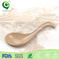 Biodegradable kids rice husk wooden spoon and fork factory